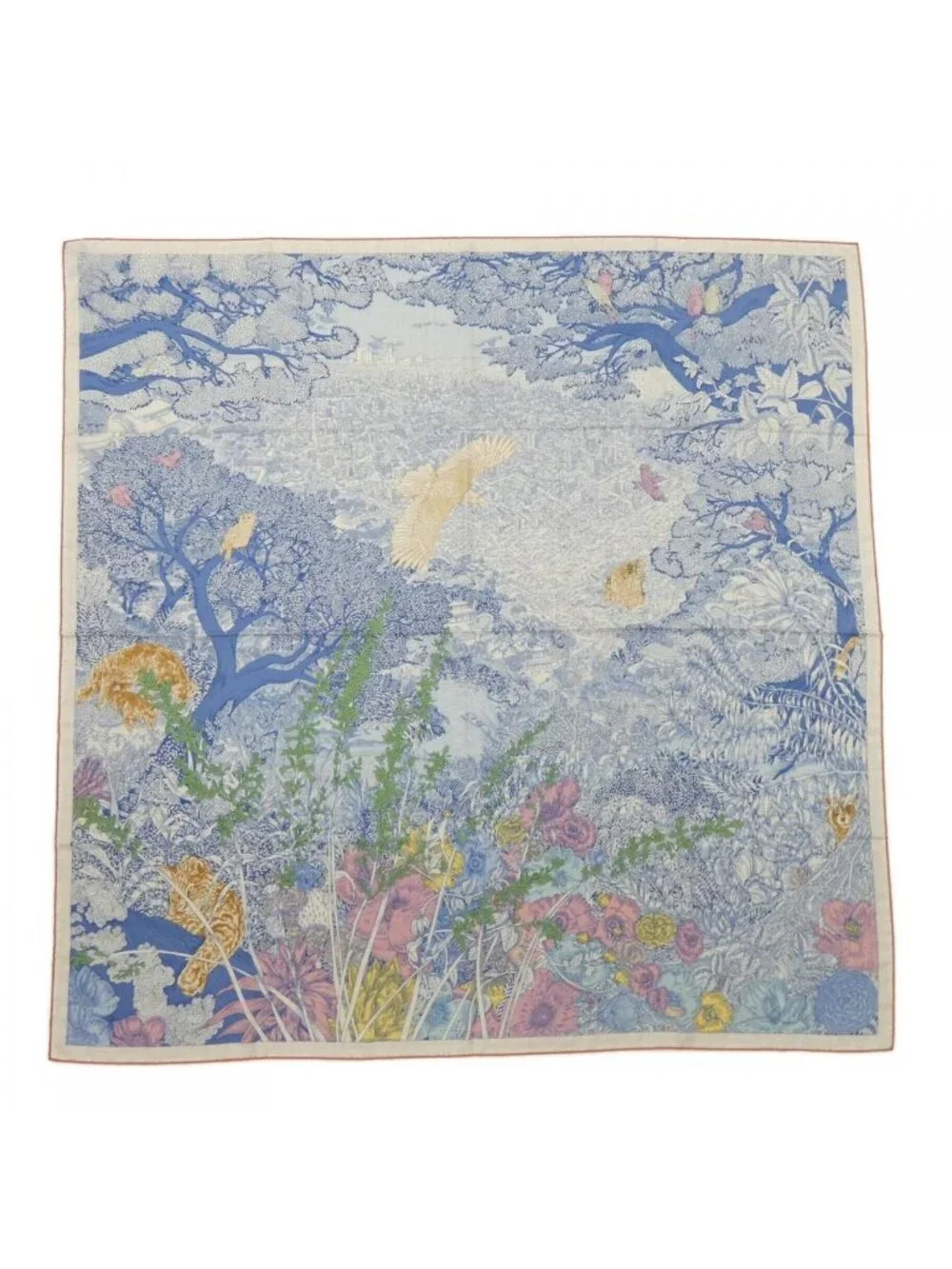 Hermes Retour a la Nature Carre Shawl Scarf